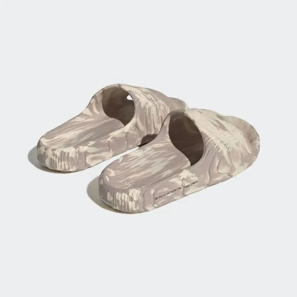 Adidas Adilette 22 HP6516 Slide Slippers Men's Sand Strata Wonder Slip-on NR8371 - Picture 2 of 10